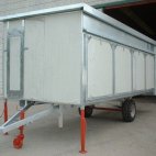 CARRO DI MUNGITURA PER OVINI DA 8 POSTE